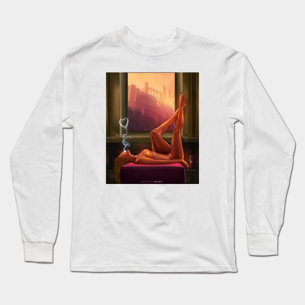 Laid down Long Sleeve T-Shirt by nizzyartz